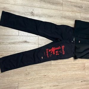 “Love kills” Dickies set